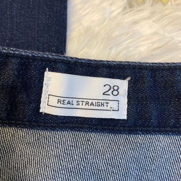 Gap Real Straight Jeans size 28 NWOT - Picture 6 of 11